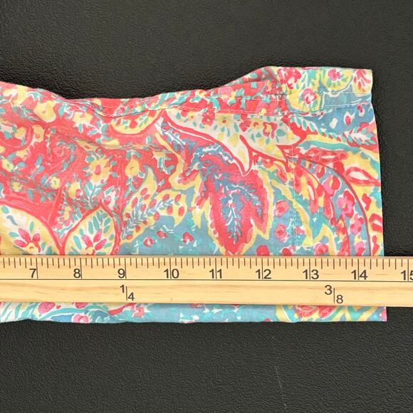 Ralph Lauren Small Shirt Dress Paisley Button Up Tunic Cotton Viscose LN31708 - Picture 9 of 11